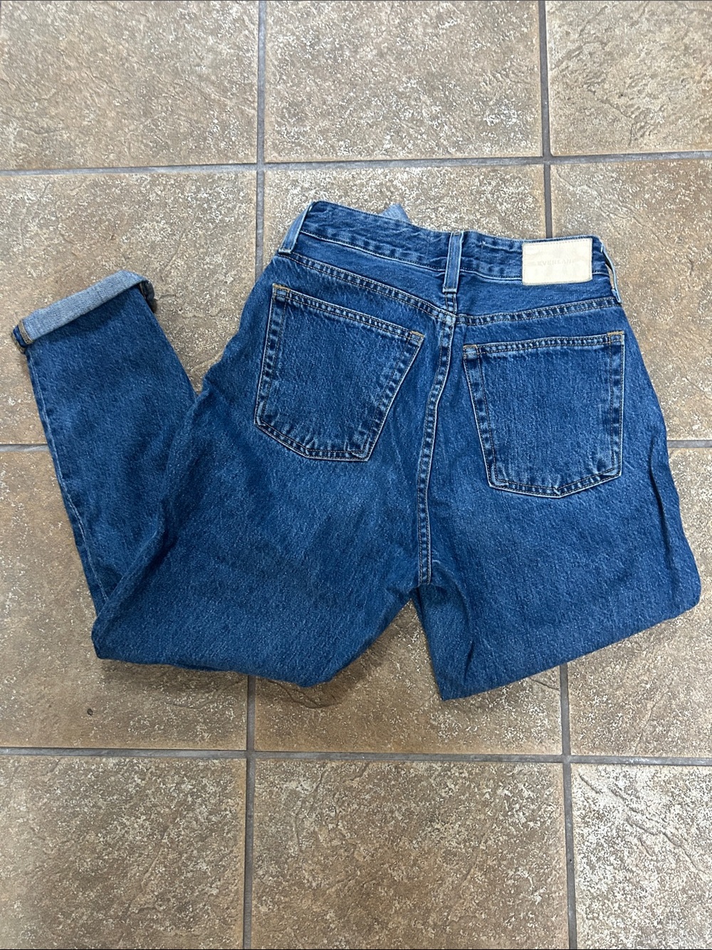 100% Organic Cotton Everlane The Curvy 90’s Cheeky Straight Jeans